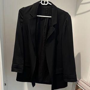 All Saints Women's Blazer, US 6, Black